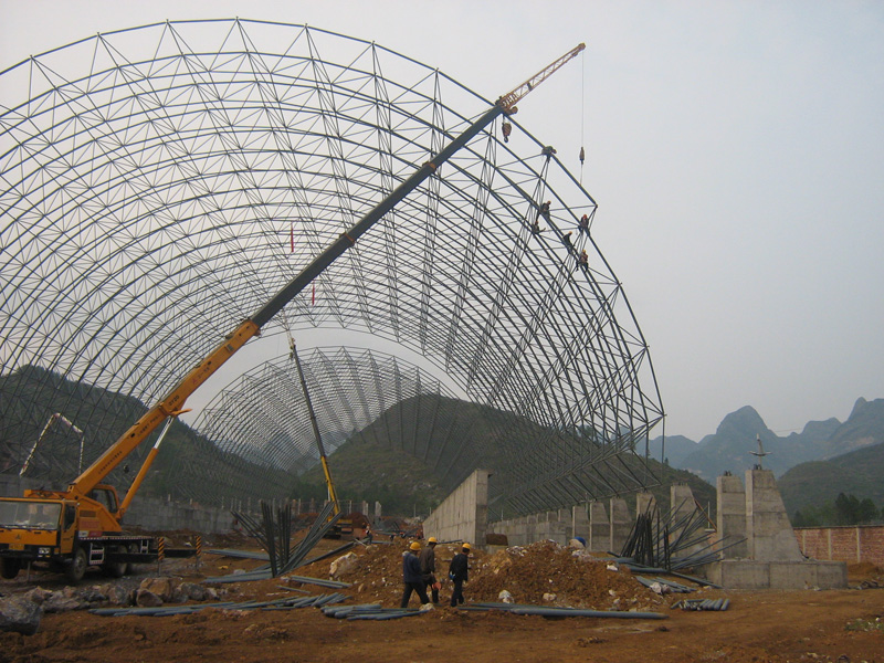 昌吉电厂网架煤棚